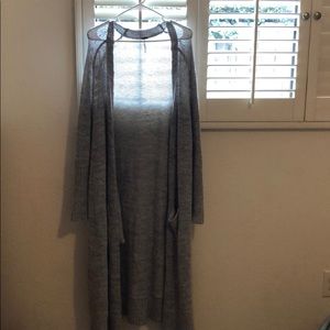 Free people long oversized cardigan